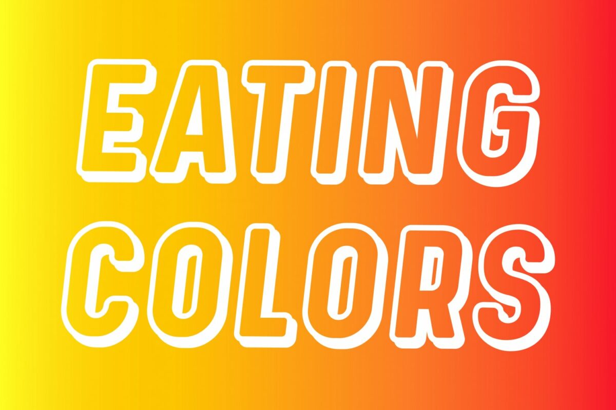 image : Eating colors