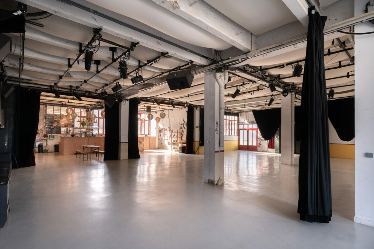 image : les différents espaces des Ateliers du Vent