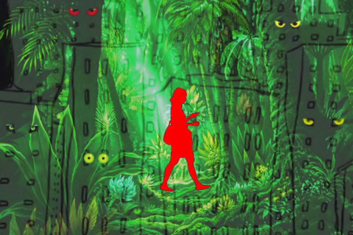 image : ELLES dans la jungle • Pierre Bonnaud & compagnie