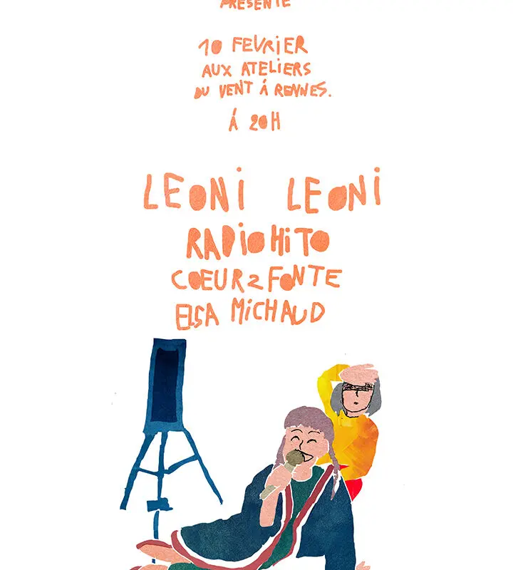 image : Leoni Leoni + Radio Hito + Elsa Michaud + coeur2fonte