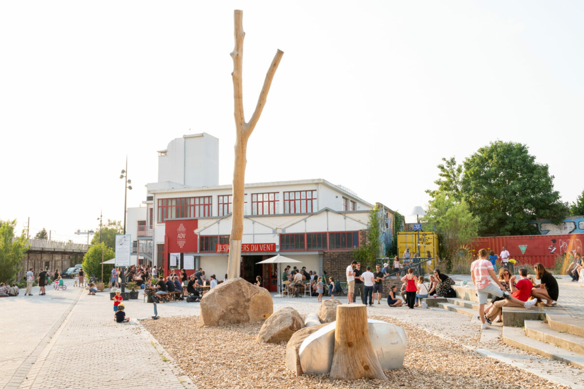 image : Inauguration des aménagements de la place Clara Zetkin