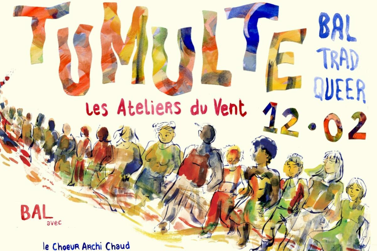 image : Tumulte · Bal Trad Queer • collectif Tumulus