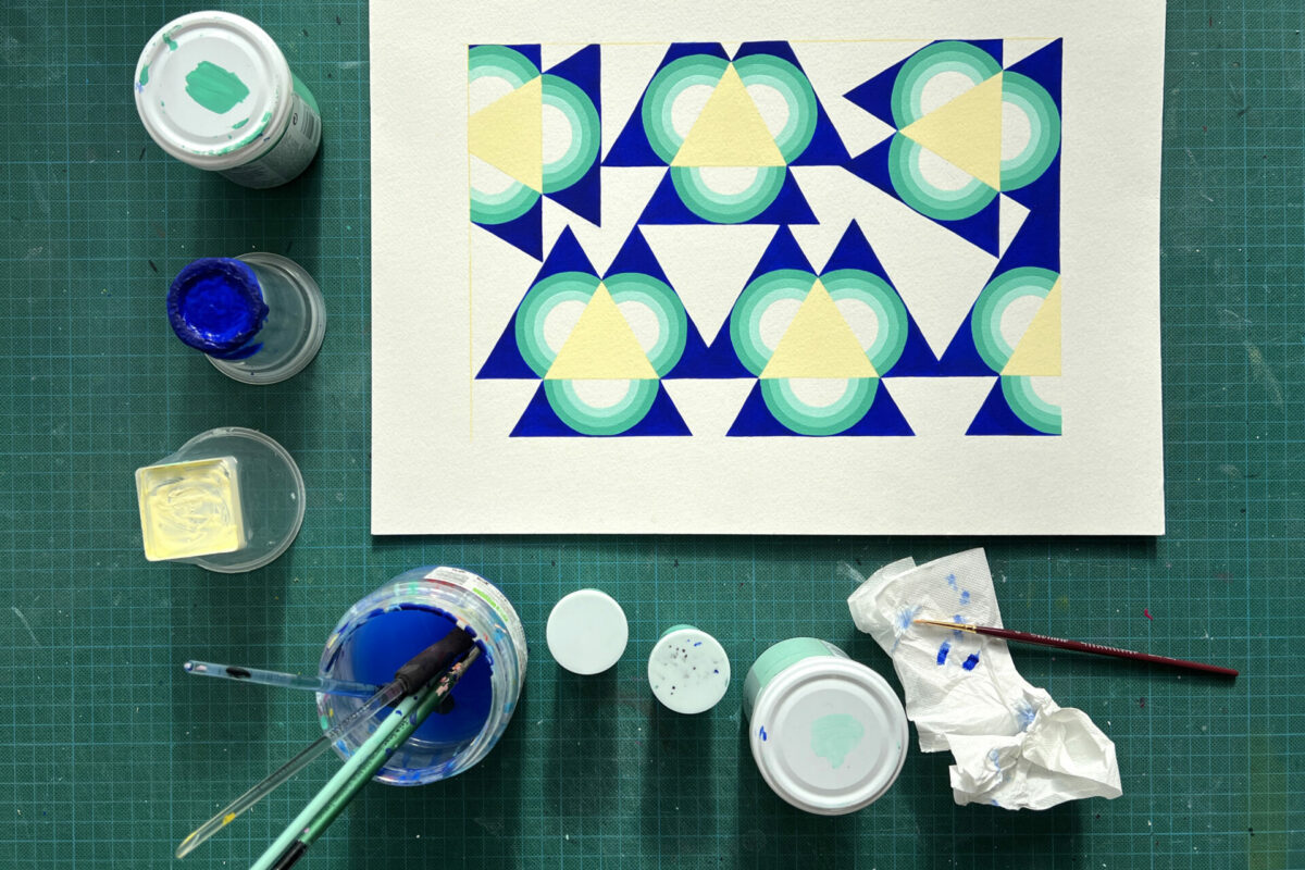 image : Fréquences chromatiques • Marine Bouilloud