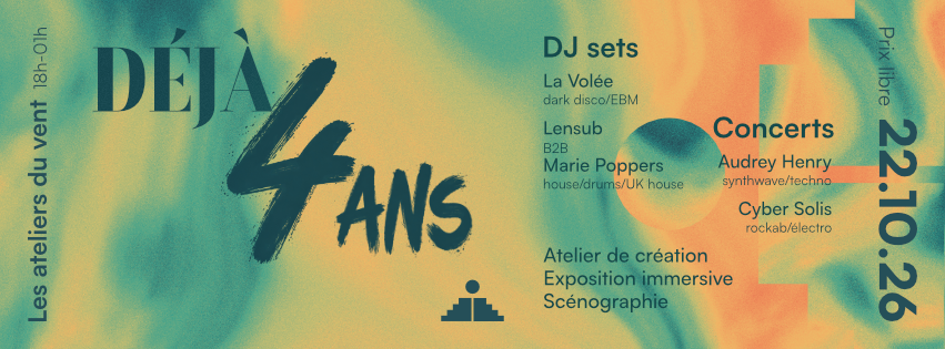 image : Déjà 4 ans • Déjà demain + Nos Frissons • Maël Le Golvan
